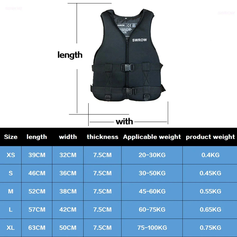 Swrow Life Jacket – Inflatable Personal Flotation Device - liveify