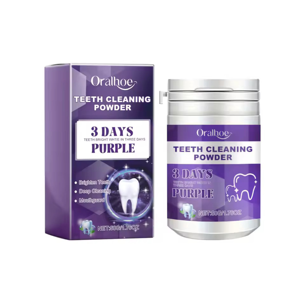 Liveify Purple Whitening Toothpaste – Color Correcting Toothpaste for Brighter Teeth, Stain Removal & Daily Oral Care Whitening Treatment