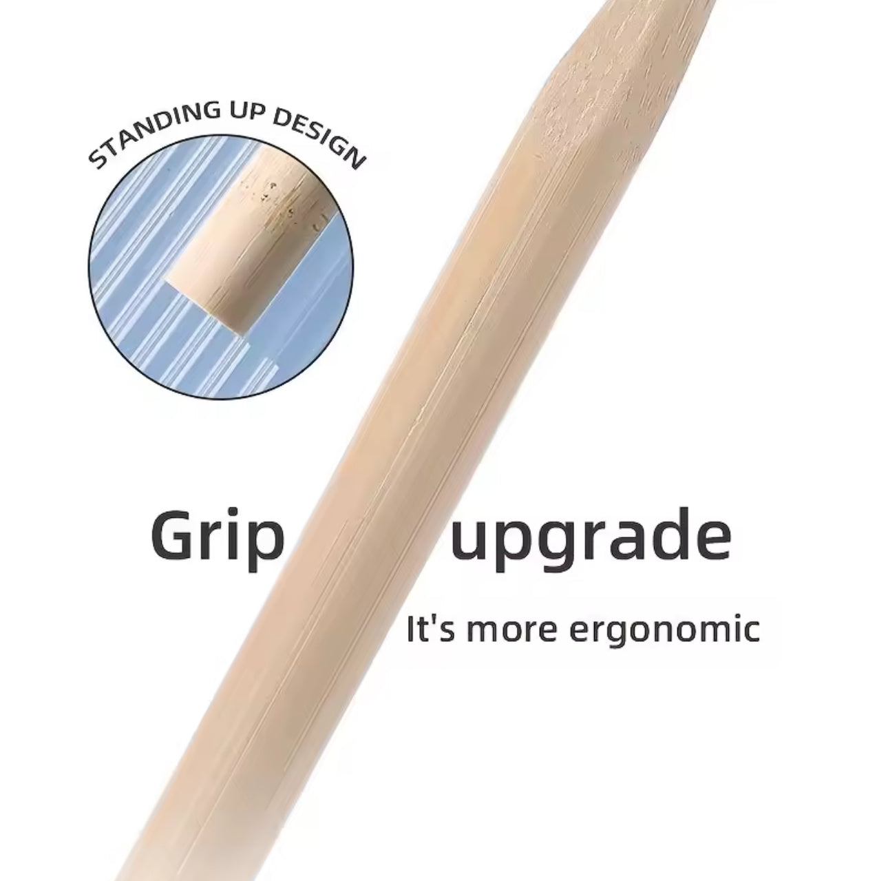 Liveify Biodegradable Bamboo Toothbrush – Ultra Soft 10,000 Bristle Environmentally Friendly Toothbrush for Sensitive Teeth, Deep Cleaning & Gum Care (Natural, Eco Friendly)