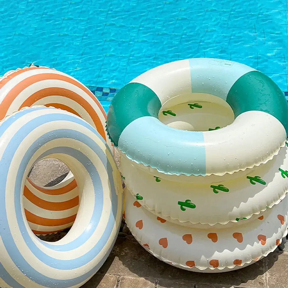 Pool Floats Inflatable Ring – Comfortable Summer Swim Tube - liveify