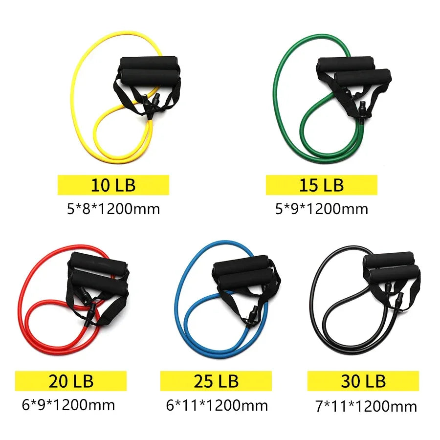 5 Levels Pull Rope Fitness Recistance Bands - liveify