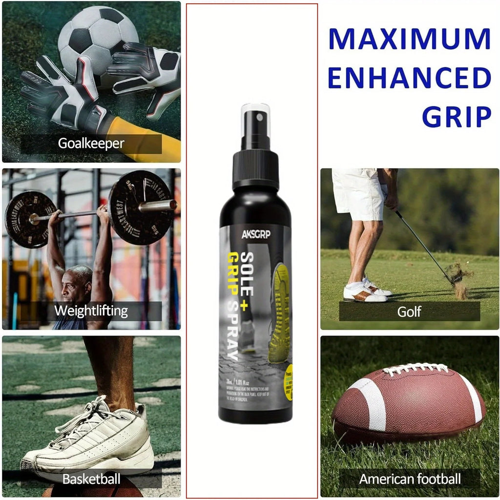 Liveify Basketball Shoe Grip Spray – 120ml Sole Traction Spray for Basketball Shoes, Improved Court Grip & Sneaker Sole Cleaner