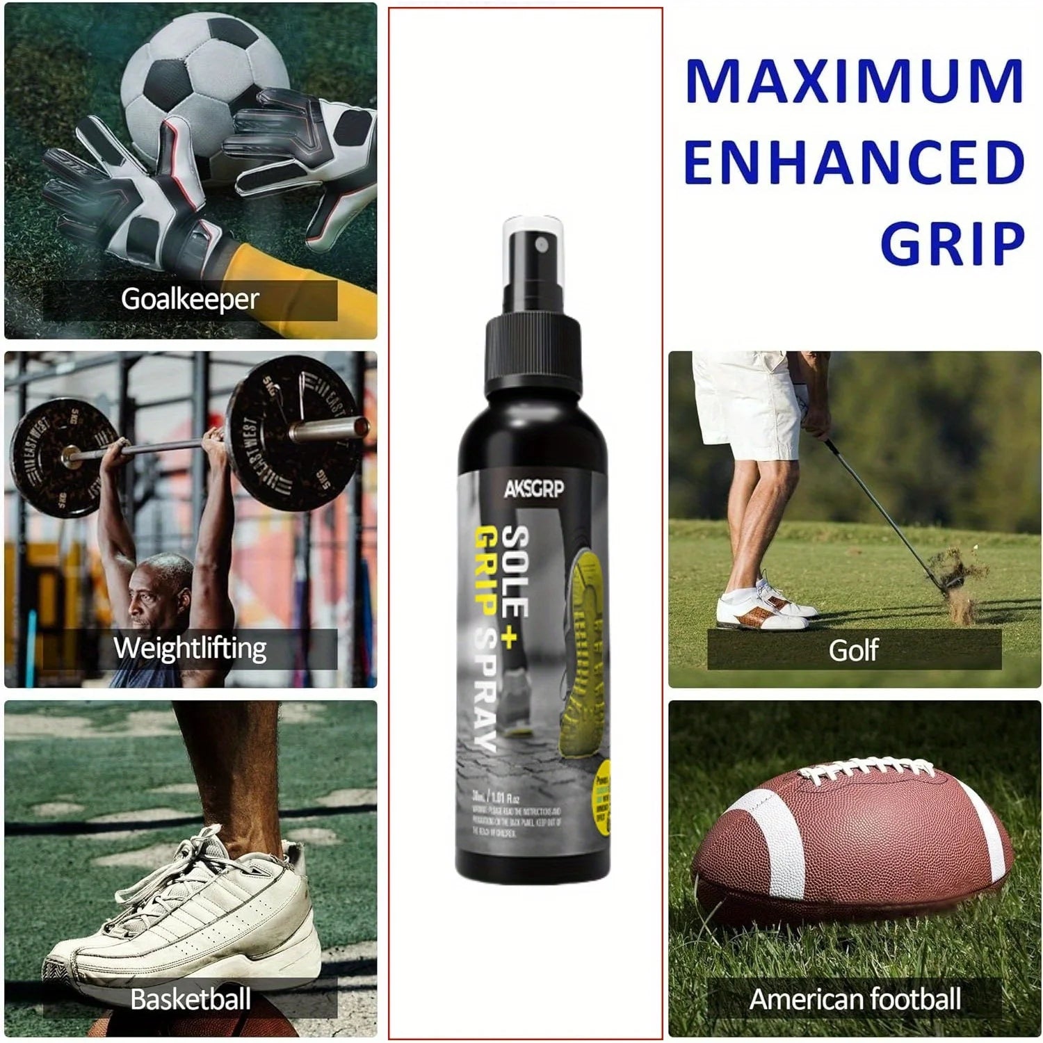 Liveify Basketball Shoe Grip Spray – 120ml Sole Traction Spray for Basketball Shoes, Improved Court Grip & Sneaker Sole Cleaner