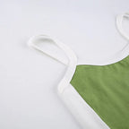 Liveify Women’s Sleeveless Knitted Crop Top – Backless Y2K Tank Top, Casual Summer Cami for Streetwear & Everyday Fashion