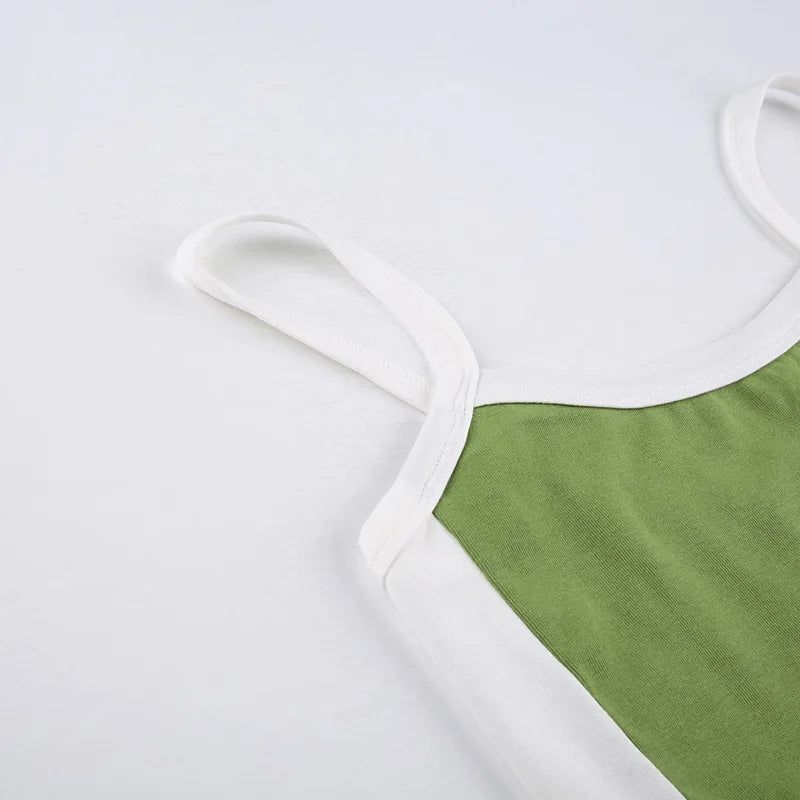 Liveify Women’s Sleeveless Knitted Crop Top – Backless Y2K Tank Top, Casual Summer Cami for Streetwear & Everyday Fashion