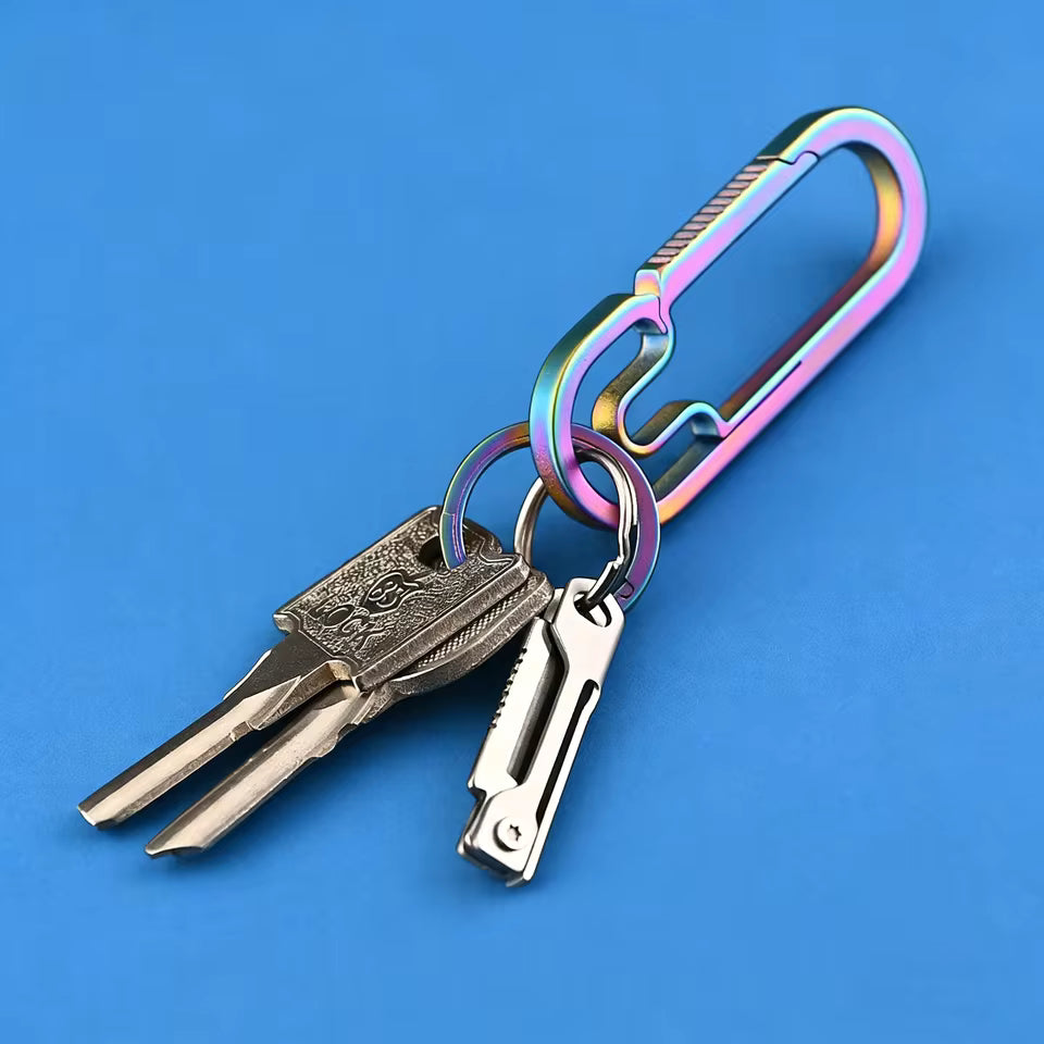 Liveify Stainless Steel Mini Folding Knife – Multi-Function Pocket Tool
