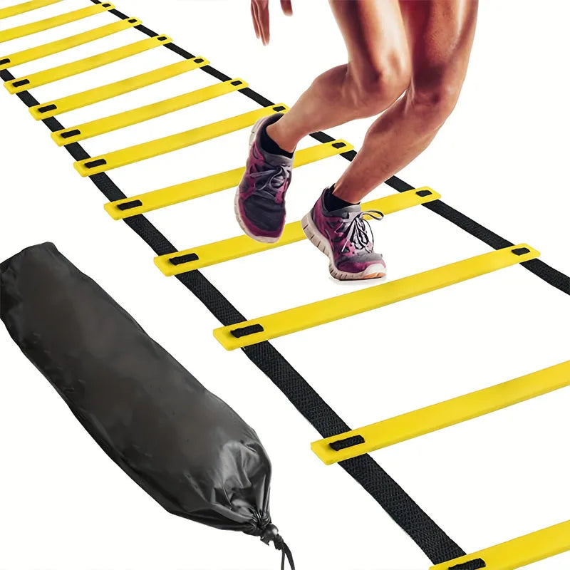 Liveify Agility Training Ladder – Adjustable Speed Ladder for Football, Soccer, Basketball, Fitness & Athletic Footwork Drills