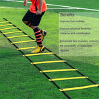 Liveify Agility Training Ladder – Adjustable Speed Ladder for Football, Soccer, Basketball, Fitness & Athletic Footwork Drills