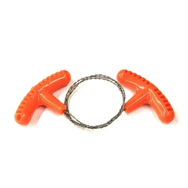Outdoor Camping Hiking Pocket Manual Cutting Chain Saw – Survival Tool - liveify