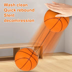 Liveify Silent Foam Basketball – High Bounce Noiseless Indoor Training Ball for Dribbling Practice, Sizes 3, 5 & 7