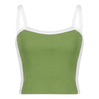 Liveify Women’s Sleeveless Knitted Crop Top – Backless Y2K Tank Top, Casual Summer Cami for Streetwear & Everyday Fashion