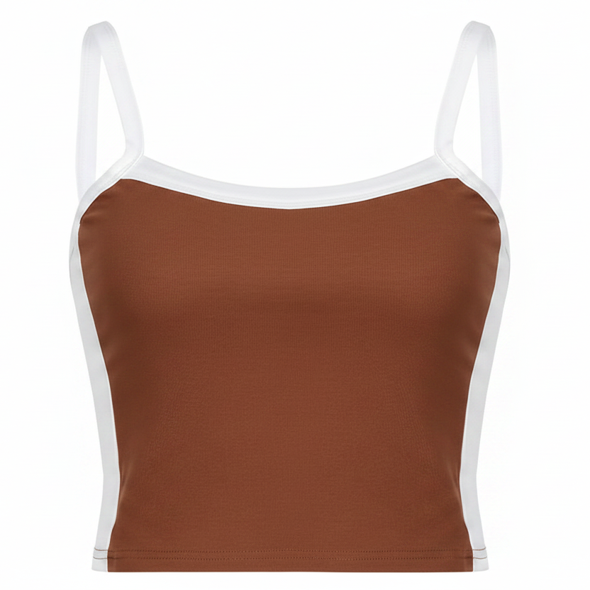 Liveify Women’s Sleeveless Knitted Crop Top