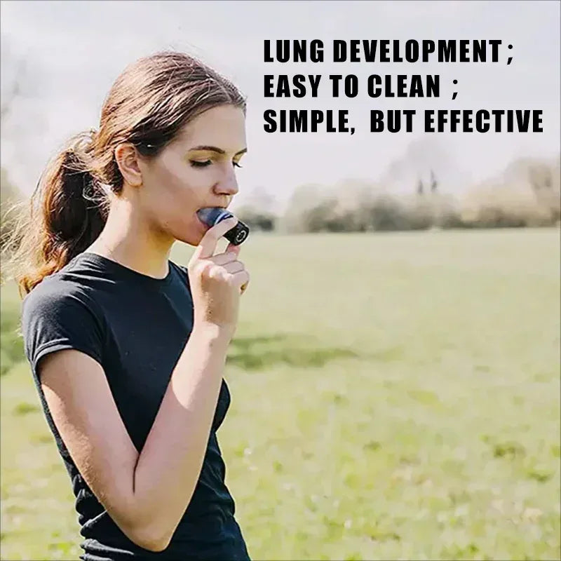 Breathing Lung Trainer - Silicone Breathing Exercise Device - liveify