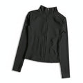 Liveify Women’s Zip Fitness Jacket – Long Sleeve Yoga & Gym Top, Slim Fit Activewear Running & Workout Sports Coat