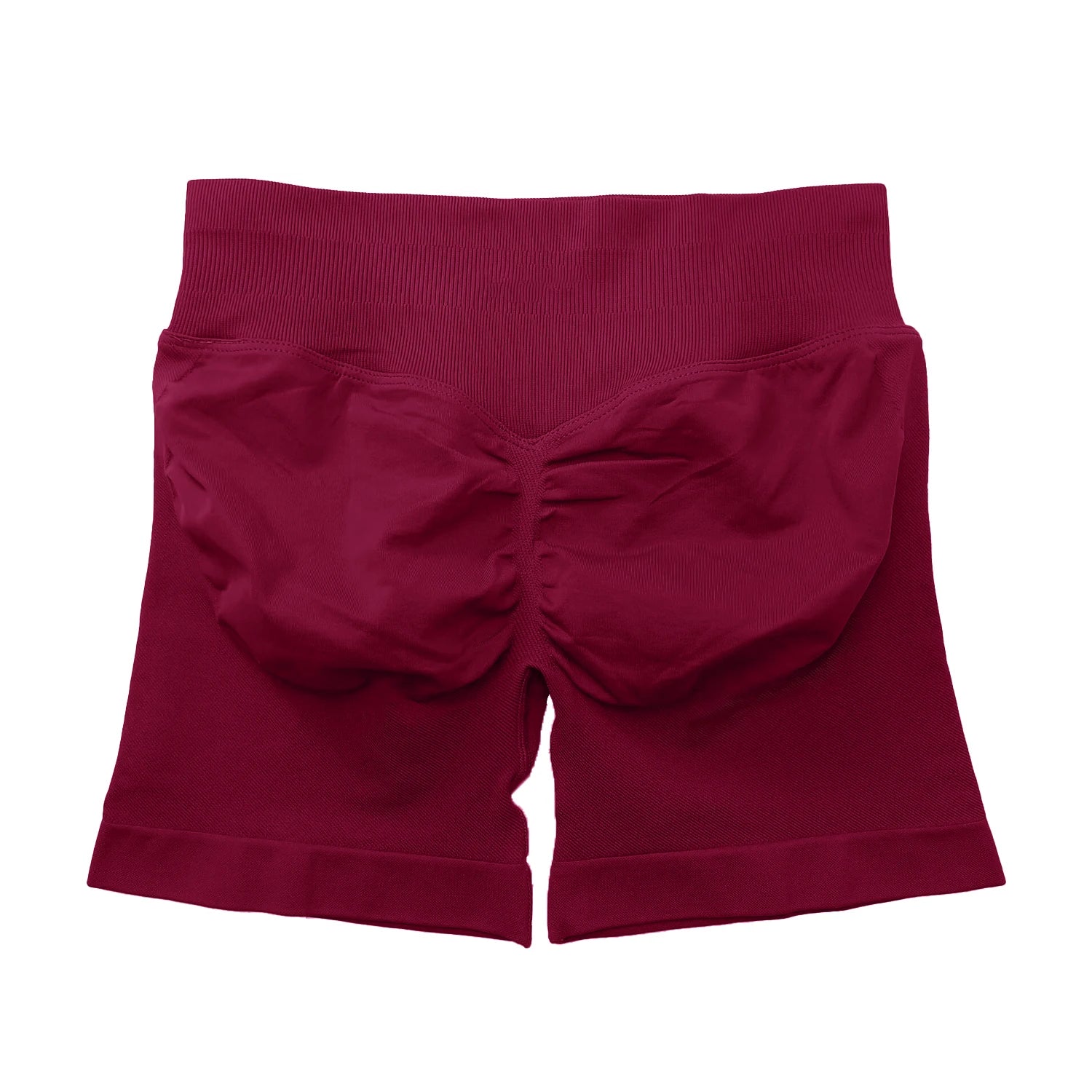 Liveify Impact Seamless Biker Shorts 4.5” – Women’s Scrunch Butt Gym & Yoga Shorts, High Waist Ribbed Workout Activewear
