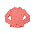 Liveify Women’s Long Sleeve Sport Jacket – Lightweight Gym Training Top, Yoga & Workout Zip Athletic Sportswear Coat