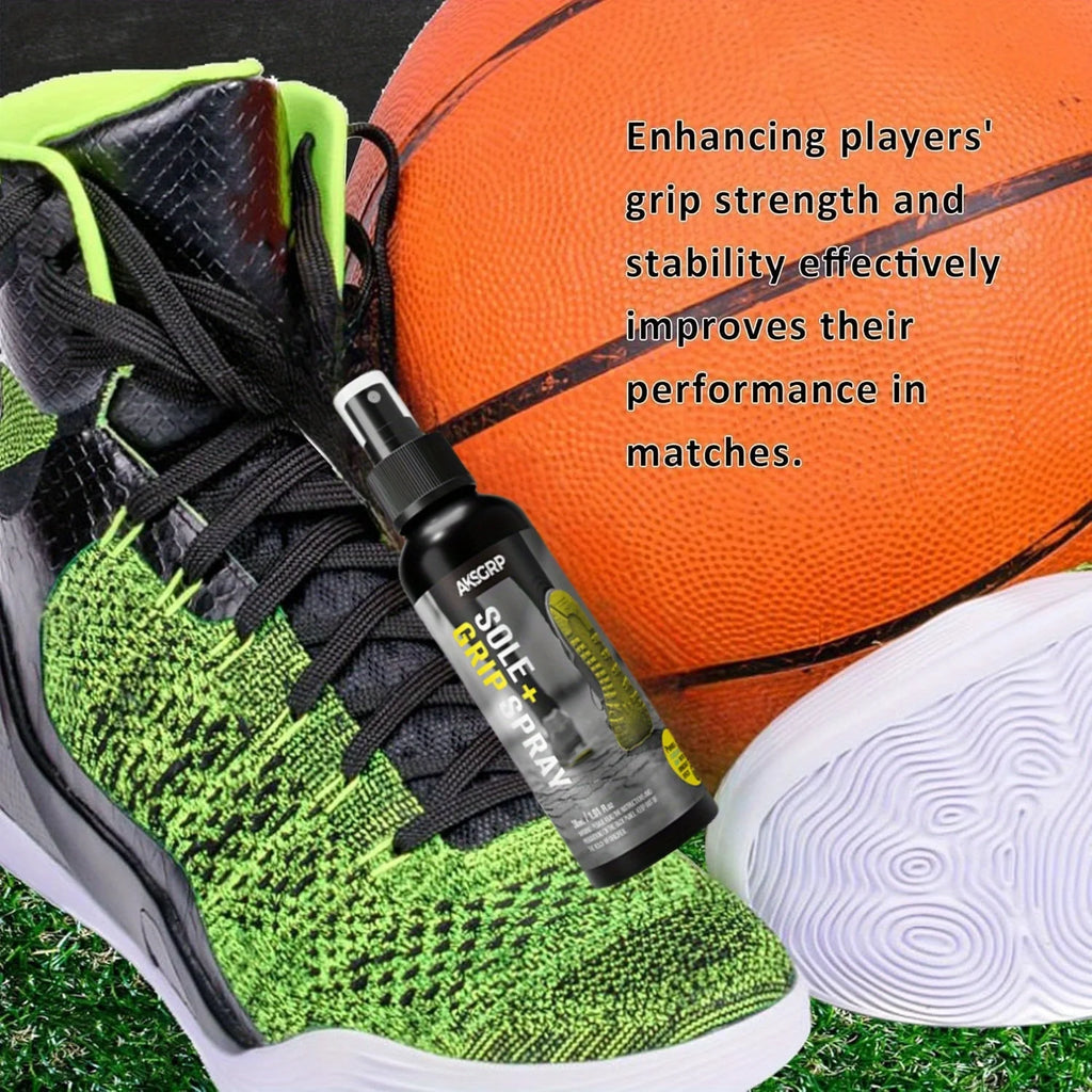 Liveify Basketball Shoe Grip Spray – 120ml Sole Traction Spray for Basketball Shoes, Improved Court Grip & Sneaker Sole Cleaner