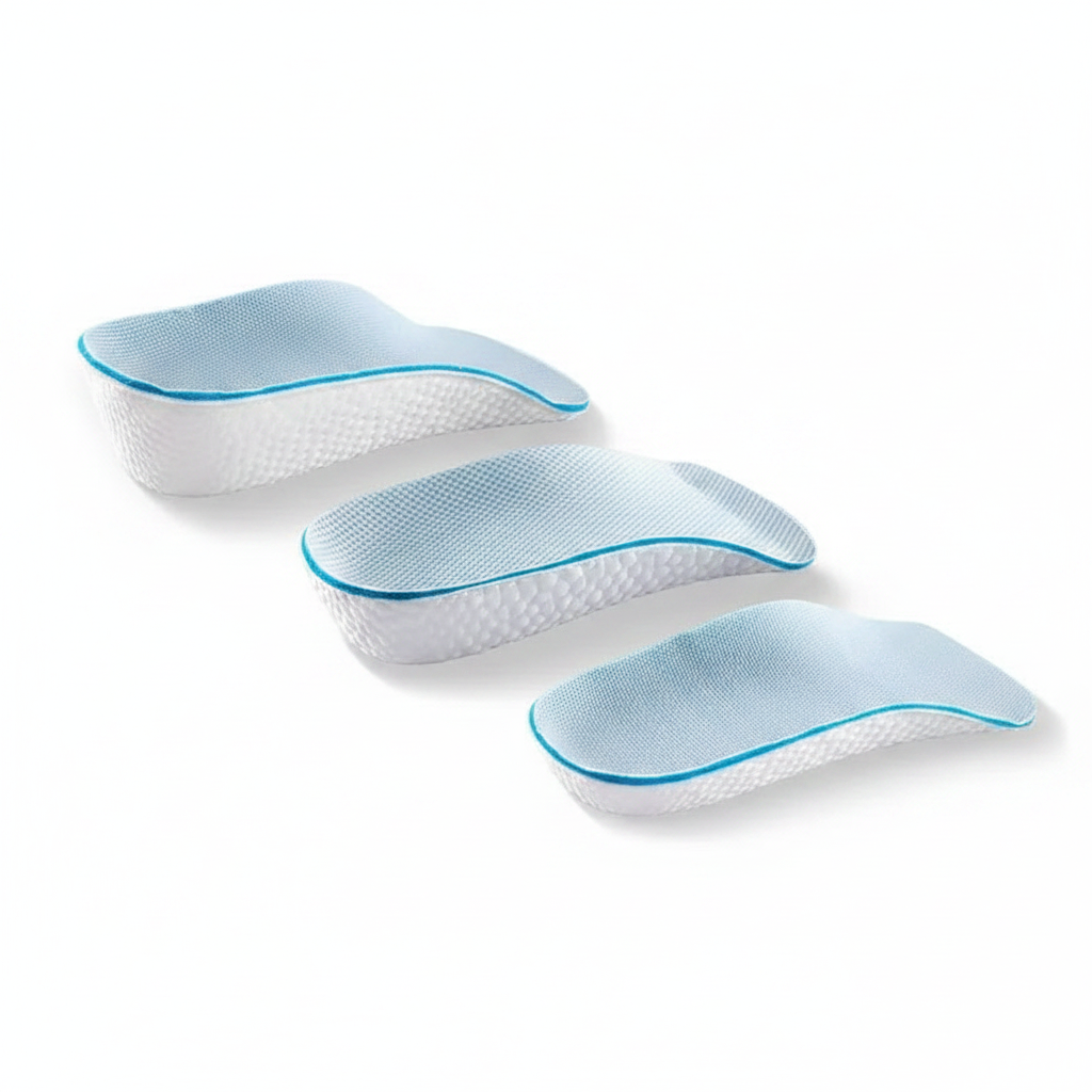 Liveify Half Invisible Height Increase Insoles – EVA Memory Foam Heel Lift Inserts for Men & Women, Comfortable 1.5–3.5cm Height Boost