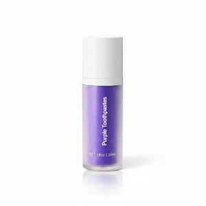 Purple toothpaste