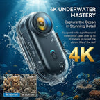 Liveify Mini 4K WiFi Action Camera – HD Wearable Body Camera for Cycling, Motorcycle, Sports, Vlogging & Outdoor Adventure