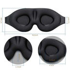 Liveify 3D Sleep Eye Mask – Contoured Light Blocking Blindfold for Men & Women, Comfortable Night Sleep Mask for Travel & Relaxation