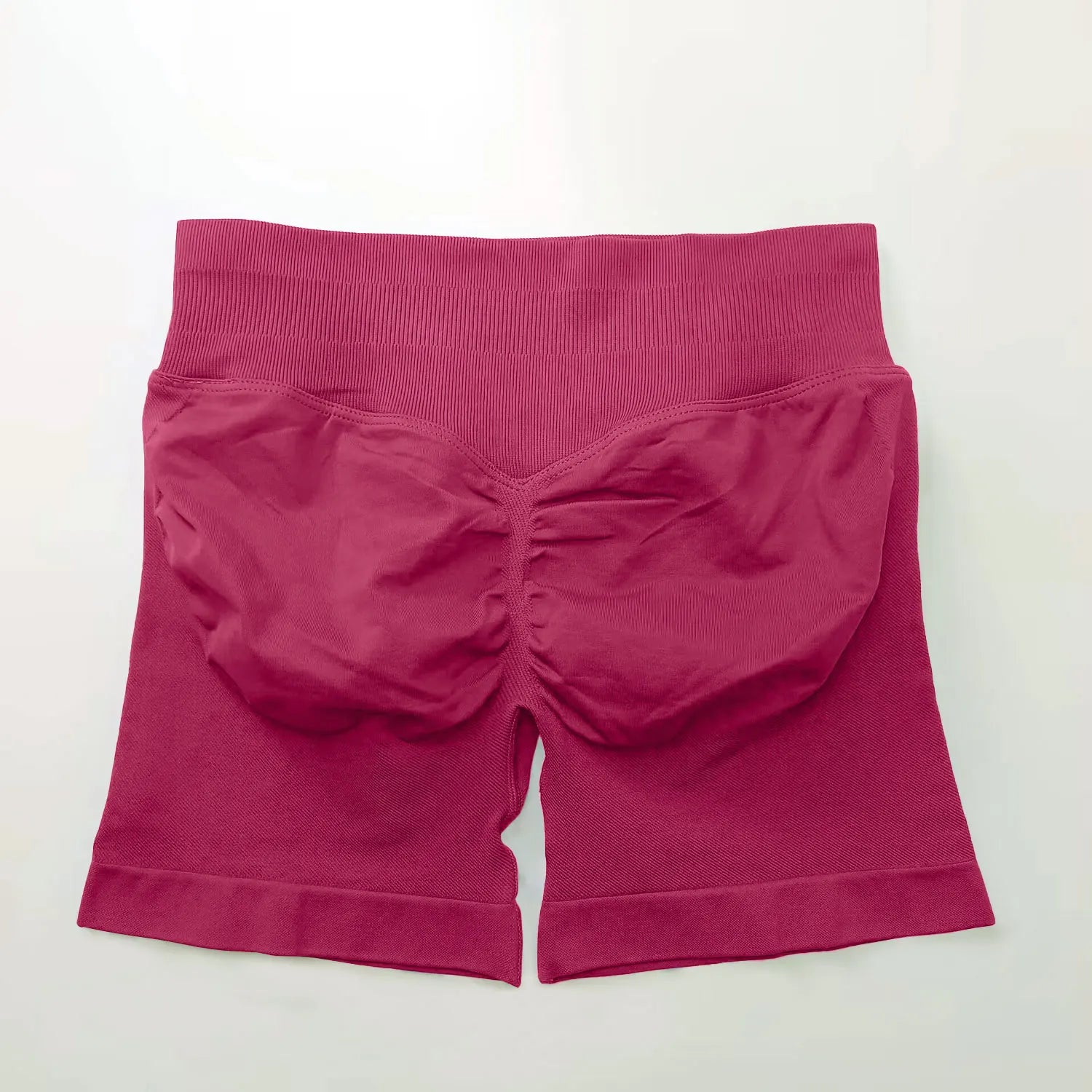 Liveify Impact Seamless Biker Shorts 4.5” – Women’s Scrunch Butt Gym & Yoga Shorts, High Waist Ribbed Workout Activewear