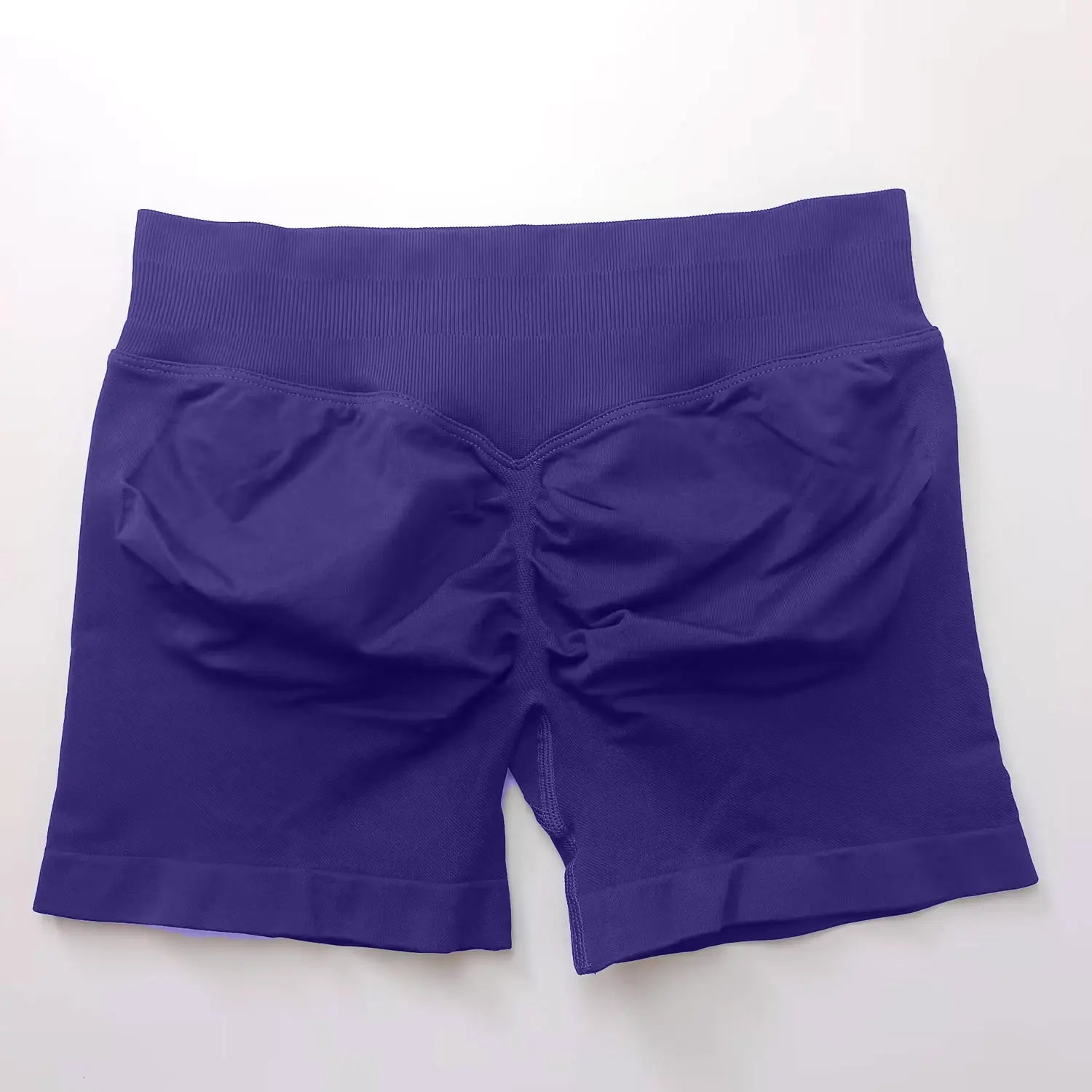 Liveify Impact Seamless Biker Shorts 4.5” – Women’s Scrunch Butt Gym & Yoga Shorts, High Waist Ribbed Workout Activewear