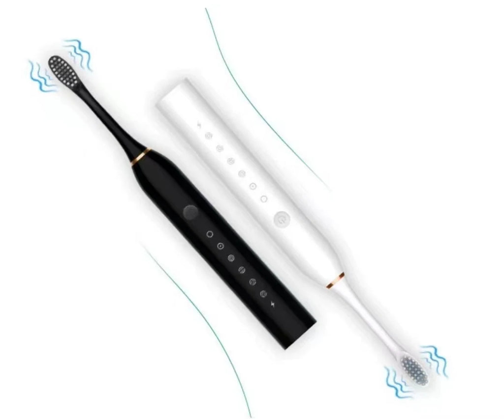 Liveify Sonic Electric Toothbrush – USB Rechargeable IPX7 Waterproof Toothbrush with 6 Cleaning Modes & High-Frequency Deep Cleaning