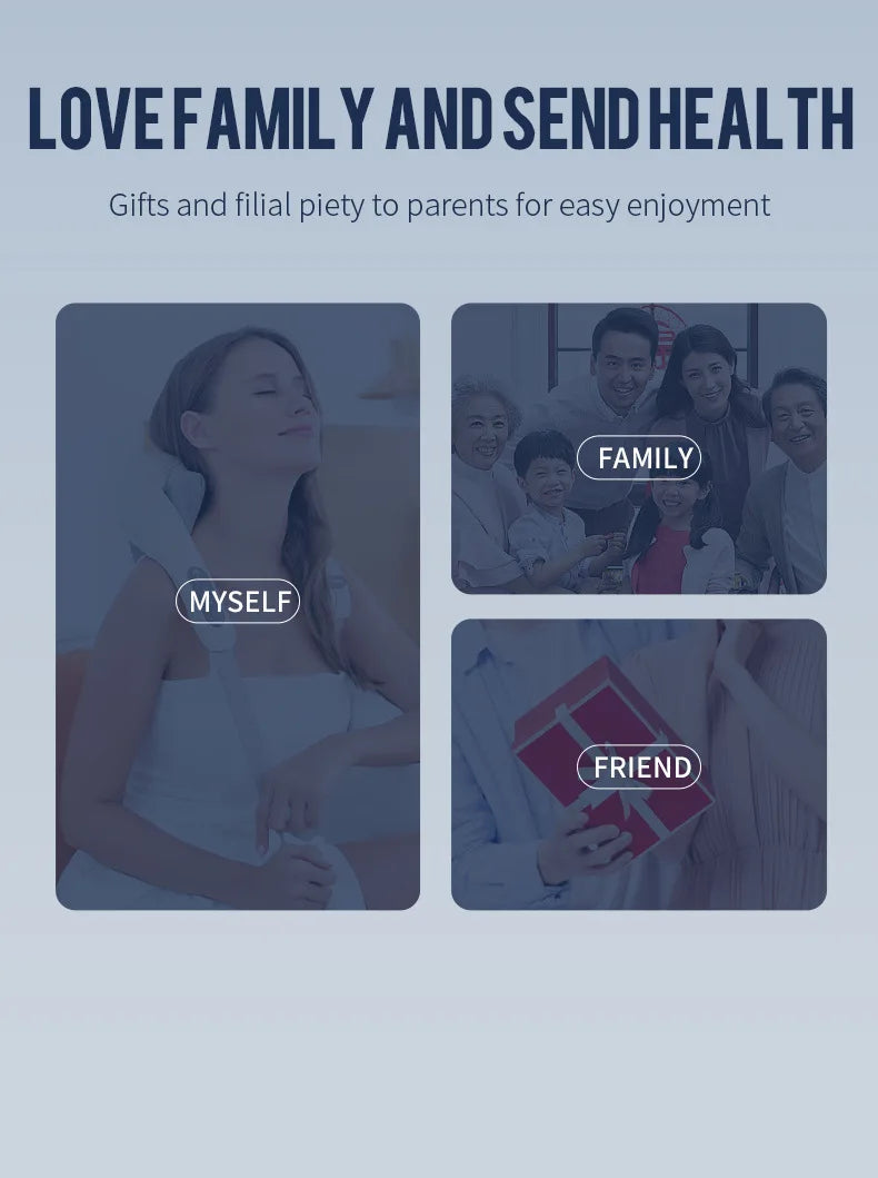 Liveify neck massager for self, family, and friends — relax, gift, and share wellness