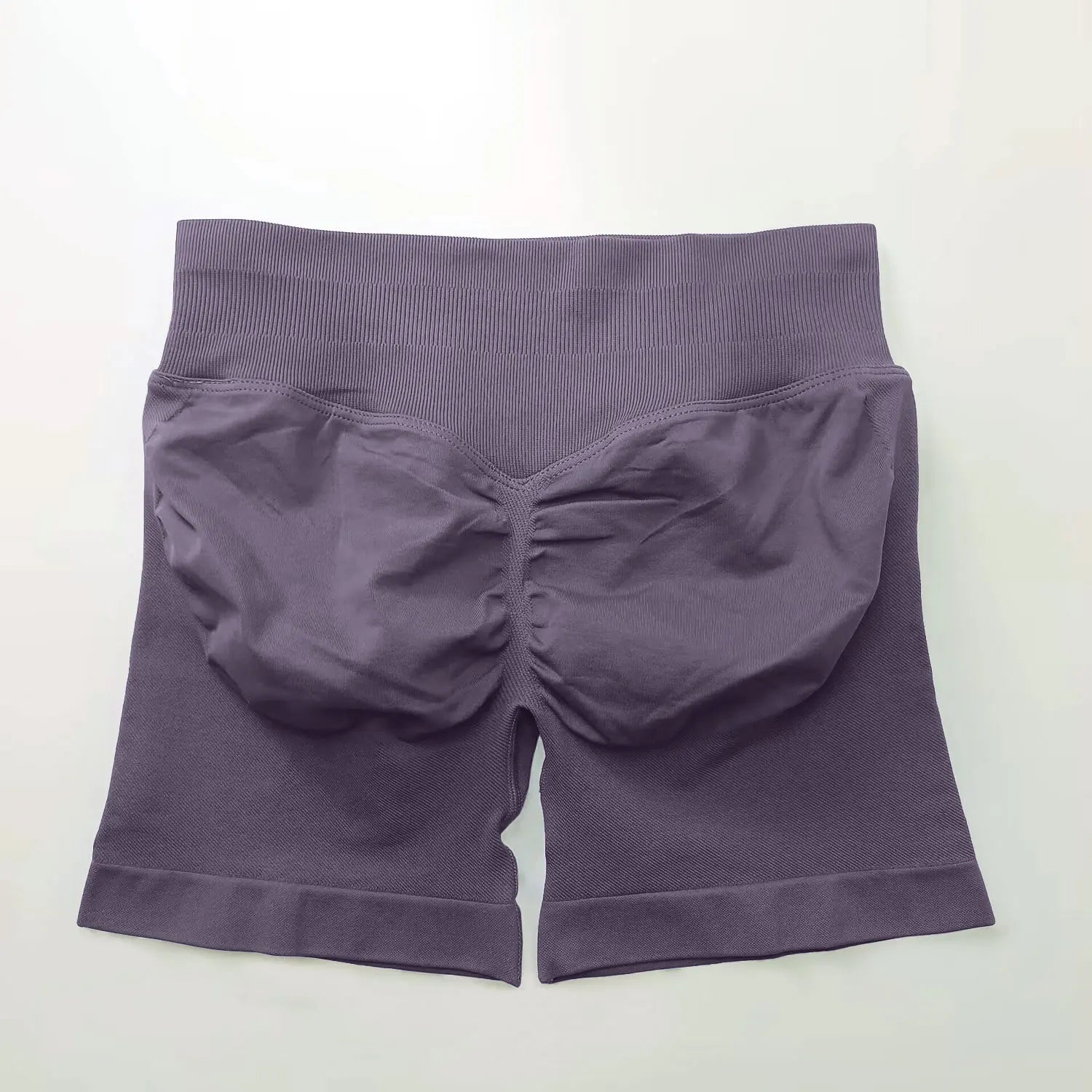 Liveify Impact Seamless Biker Shorts 4.5” – Women’s Scrunch Butt Gym & Yoga Shorts, High Waist Ribbed Workout Activewear