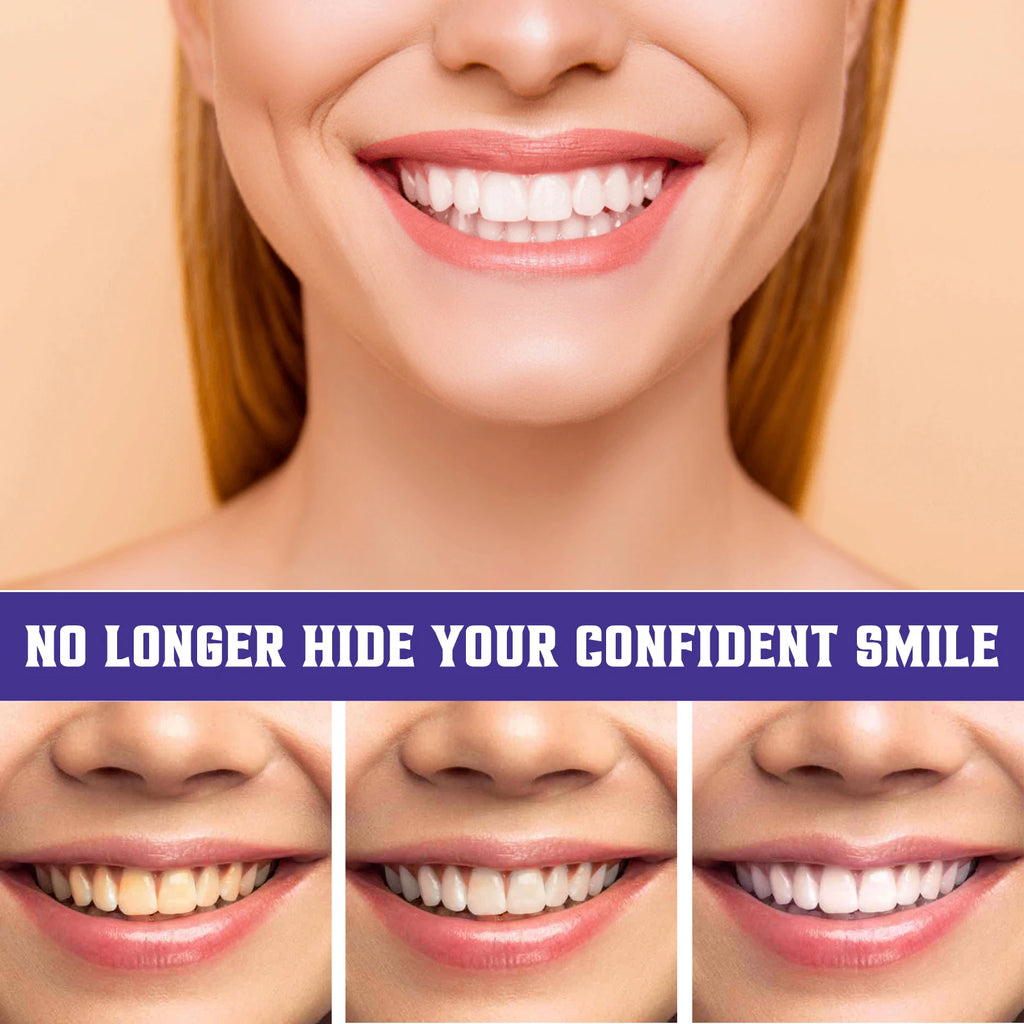 Liveify Purple Whitening Toothpaste – Color Correcting Toothpaste for Brighter Teeth, Stain Removal & Daily Oral Care Whitening Treatment