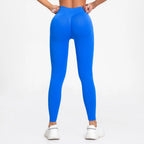 Liveify Impact Seamless Scrunch Leggings – Women’s High Stretch Yoga Pants, Ribbed Waist Gym & Workout Tights for Fitness