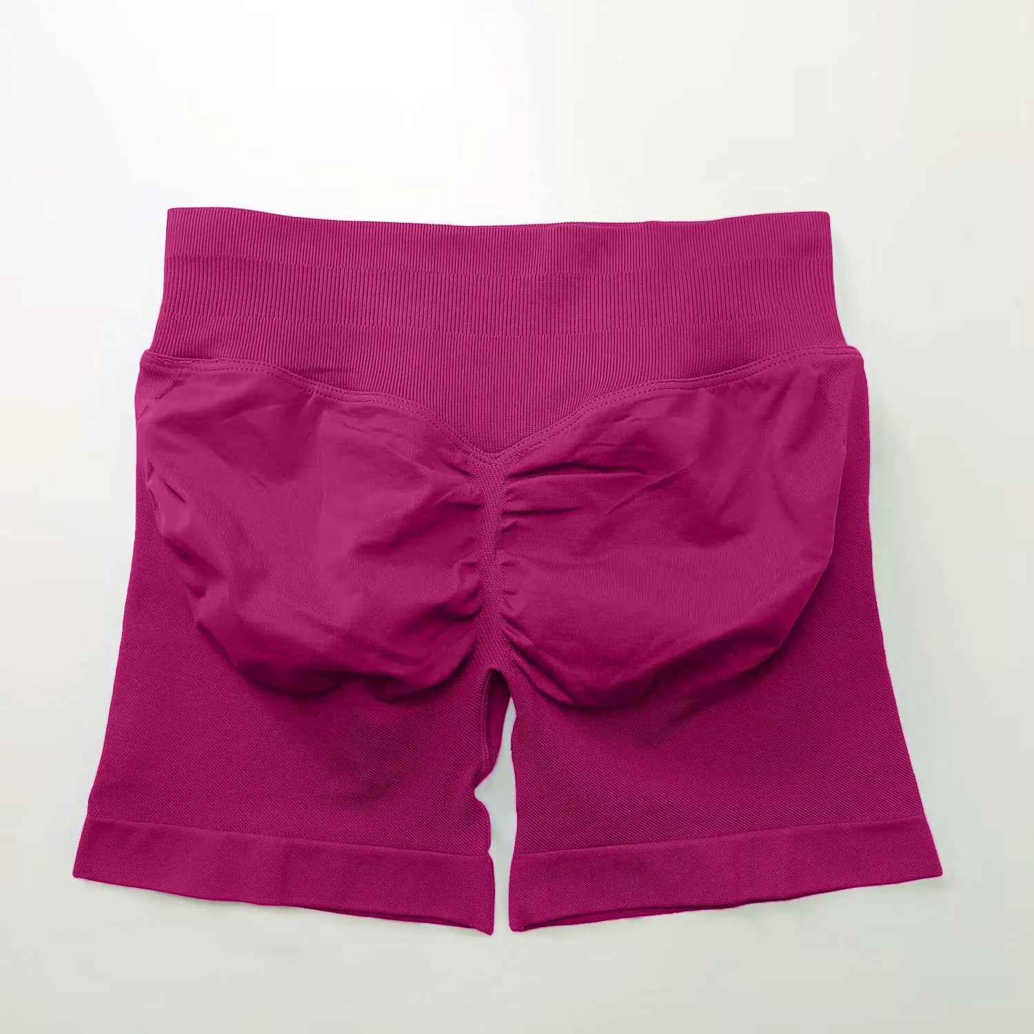 Liveify Impact Seamless Biker Shorts 4.5” – Women’s Scrunch Butt Gym & Yoga Shorts, High Waist Ribbed Workout Activewear