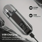 Liveify Nose & Ear Hair Trimmer for Men – USB-C Rechargeable Portable Precision Grooming Kit for Facial Hair, Safe & Pain-Free Trimming