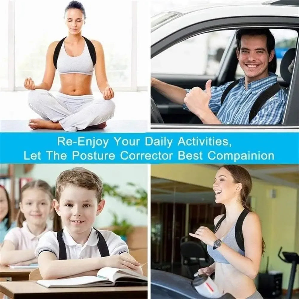 Posture Corrector – Back Support Brace for Better Posture - liveify