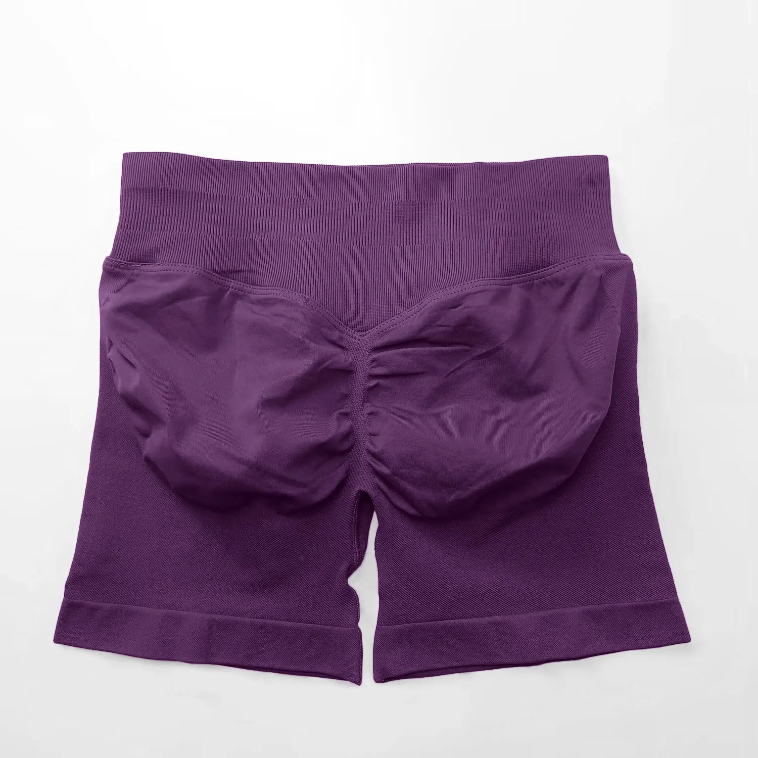 Liveify Impact Seamless Biker Shorts 4.5” – Women’s Scrunch Butt Gym & Yoga Shorts, High Waist Ribbed Workout Activewear