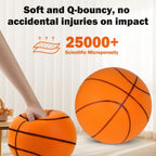 Liveify Silent Foam Basketball – High Bounce Noiseless Indoor Training Ball for Dribbling Practice, Sizes 3, 5 & 7