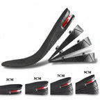 Liveify Height Increase Insoles – Air Cushion Elevator Shoe Inserts with Arch Support, Adjustable 3–9cm Heel Lift Insoles for Men & Women