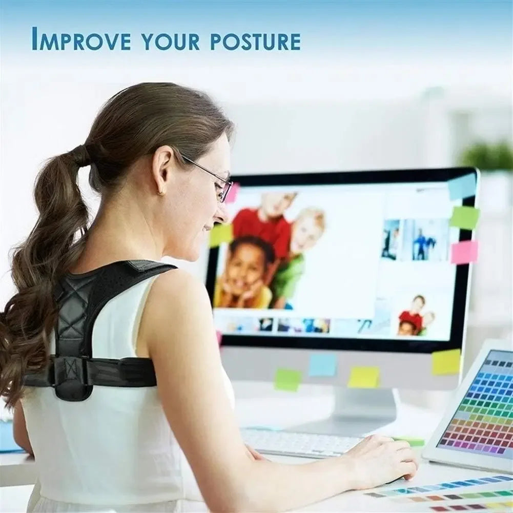 Posture Corrector – Back Support Brace for Better Posture - liveify