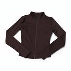 Liveify Women’s Long Sleeve Sport Jacket – Lightweight Gym Training Top, Yoga & Workout Zip Athletic Sportswear Coat