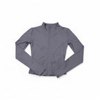 Liveify Women’s Long Sleeve Sport Jacket – Lightweight Gym Training Top, Yoga & Workout Zip Athletic Sportswear Coat
