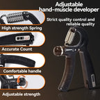 Liveify Adjustable Hand Grip Strength Trainer 5–60kg – Forearm, Wrist & Hand Exerciser with Counter for Muscle Strength & Fitness Training