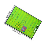 Magnetic Soccer Tactics Board – Foldable Coaching Clipboard with Magnets & Marker for Training