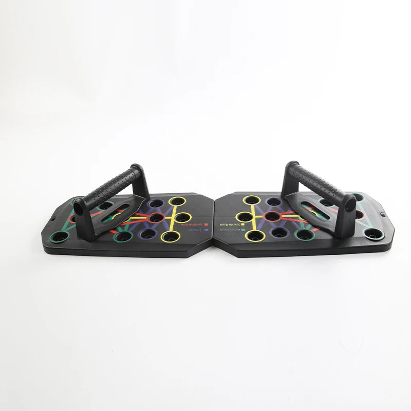 Portable Foldable Push-Up Board Set – Multifunctional Fitness Training System