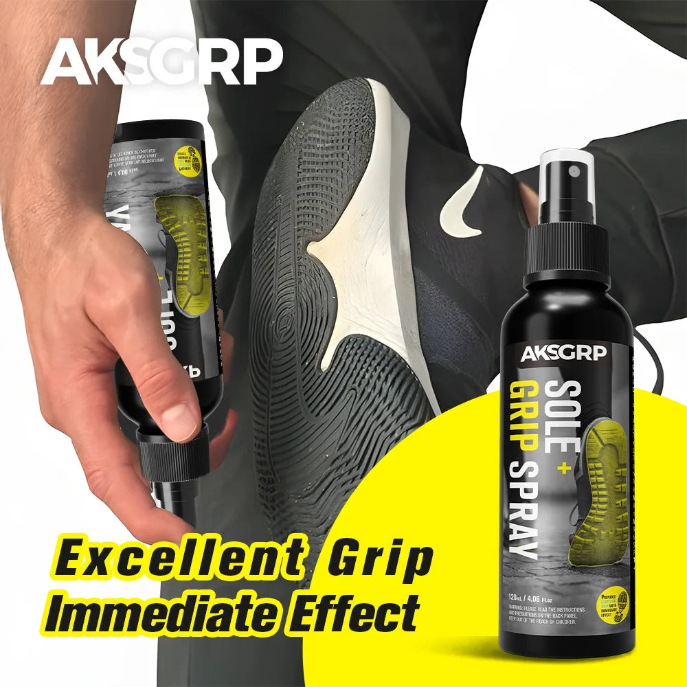 Liveify Basketball Shoe Grip Spray – 120ml Sole Traction Spray for Basketball Shoes, Improved Court Grip & Sneaker Sole Cleaner