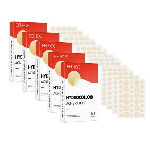 144pcs Hydrocolloid Pimple Patch - liveify