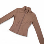 Liveify Women’s Long Sleeve Sport Jacket – Lightweight Gym Training Top, Yoga & Workout Zip Athletic Sportswear Coat