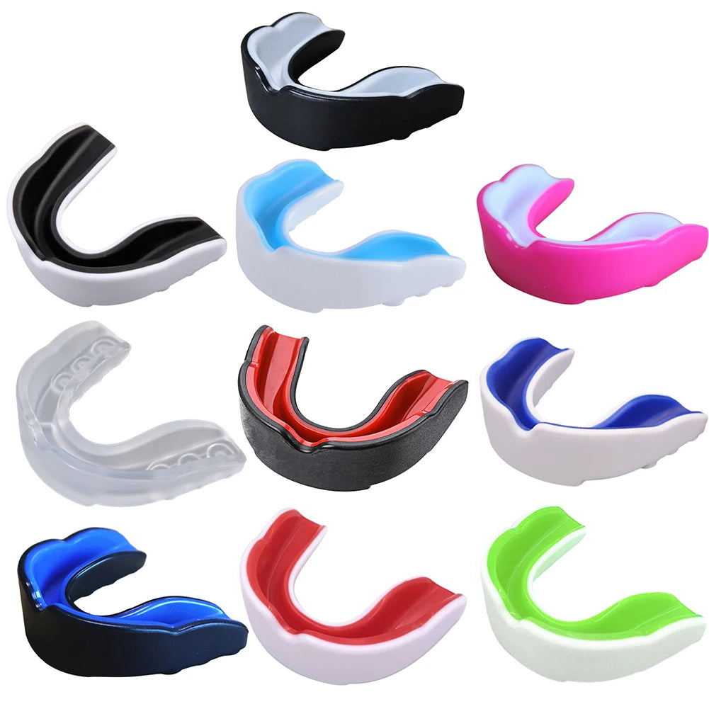 Liveify Sports Mouth Guard – Shock Absorbing Gum Shield for Boxing, MMA, Football, Wrestling, Hockey & Lacrosse (Adult, Mouth Protection for Sparring & Contact Sports)