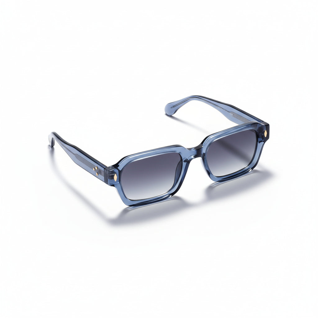 Retro Square Sunglasses – Stylish Vintage UV Protection - liveify