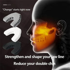 Liveify jaw exerciser in gray, white, and black to strengthen and shape jawline, reduce double chin